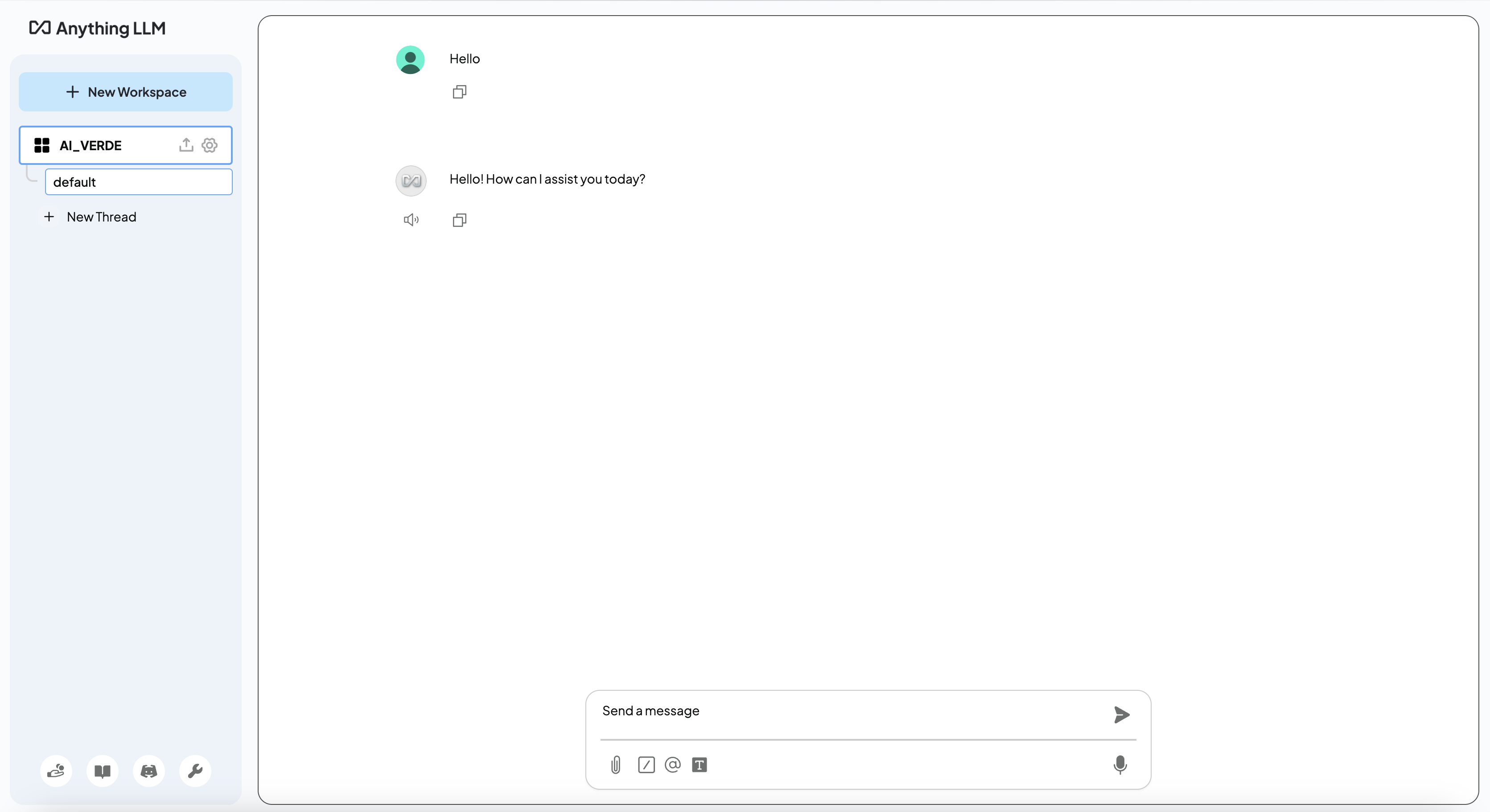 anythingllm chat