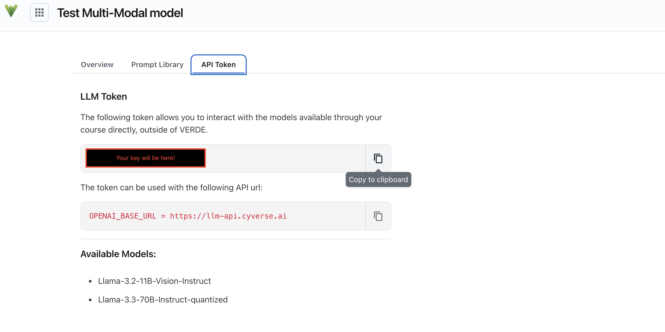 Course Details Modal